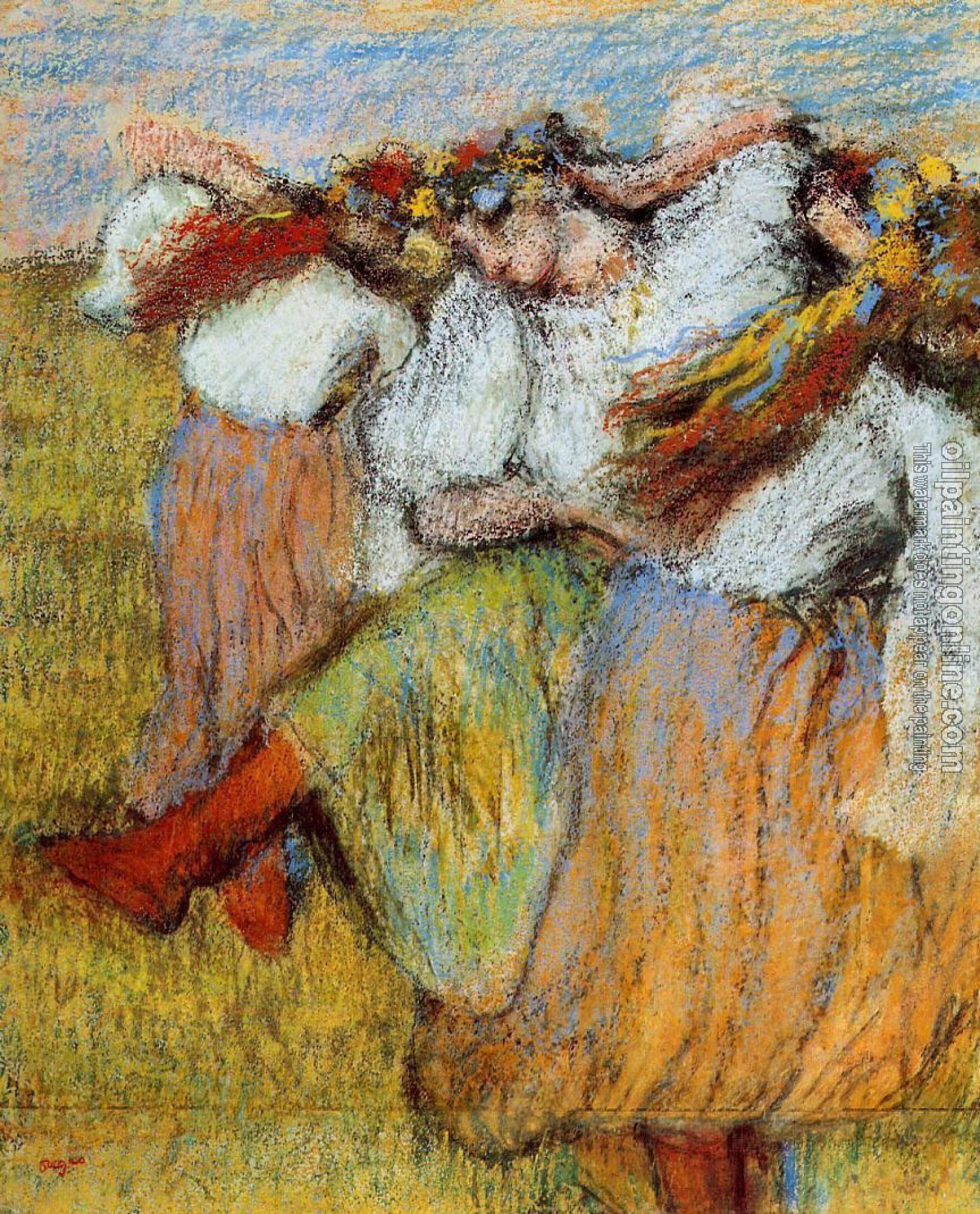 Degas, Edgar - Russian Dancers